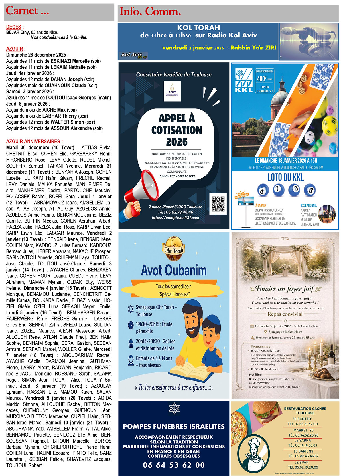 Aviv Hebdo – Page 2