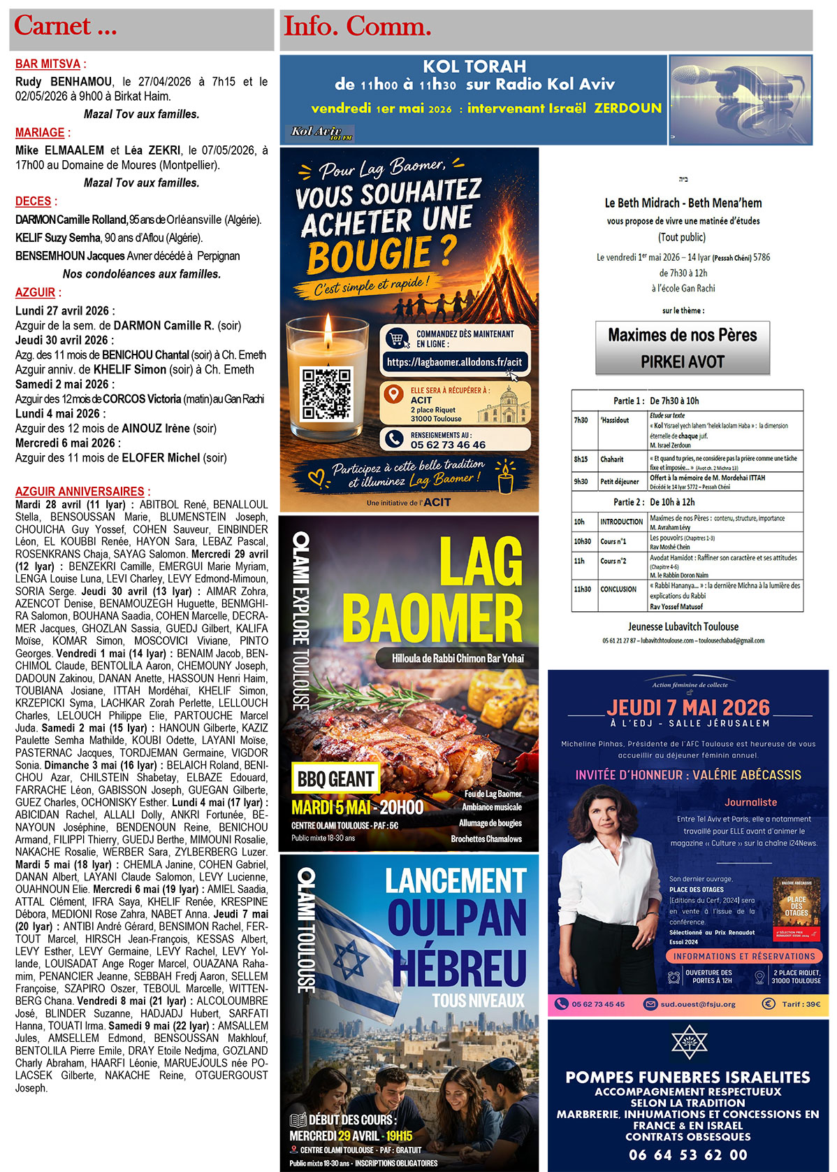 Aviv Hebdo – Page 2